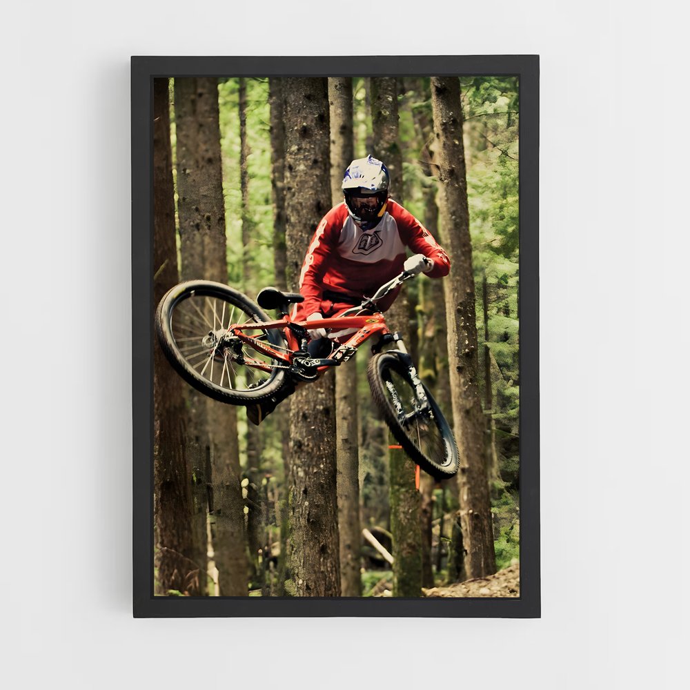 Poster Envol Épique – affiche Cyclisme (vue 2)